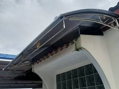 ผลงานติดตั้งเหล็กดัด